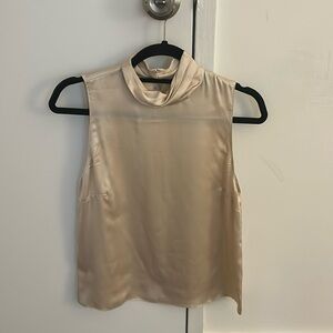 Amanda Uprichard beige blouse